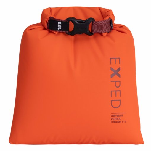 Produktbild von Exped Drybag Versa Crush Packsack - 0.5 L - flame