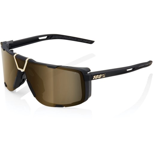 Foto de 100% Gafas - Eastcraft - Soft Tact Black - Soft Gold Mirror | Clear