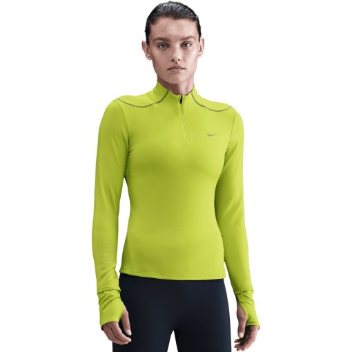 Foto de Nike Camiseta Manga Larga Mujer - Swift Therma-FIT ADV 1/4-Zip - cyber/reflective silver HV2944-389