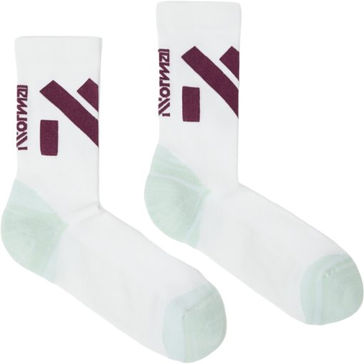Produktbild von NNormal Race Laufsocken - White/Green 02