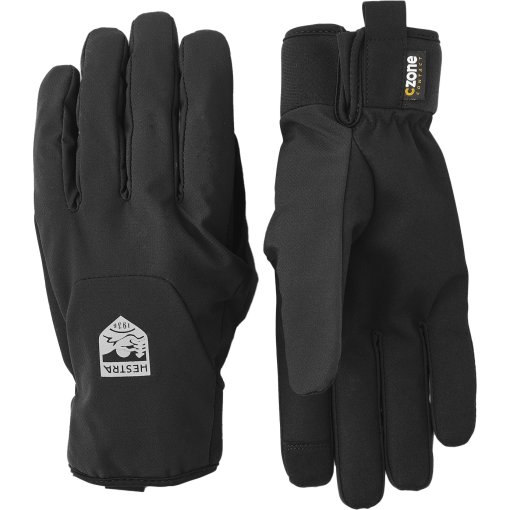 Foto de Hestra Guantes de Ciclismo de 5 Dedos - CZone Bike Mistral - negro