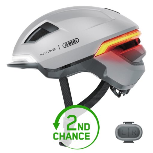 Produktbild von ABUS HYP-E Helm - gleam silver - B-Ware