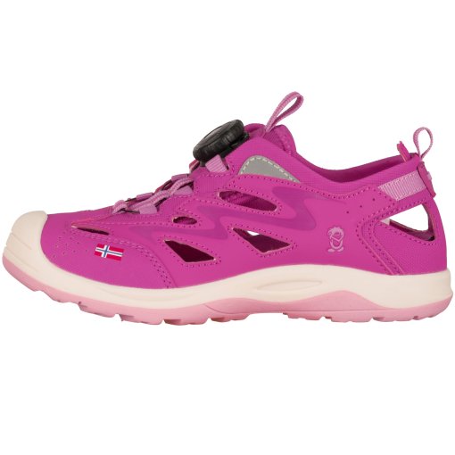 Photo produit de Trollkids Rondane Sandales pour enfants - Bright Berry/Fresh Berry/Candy Pink