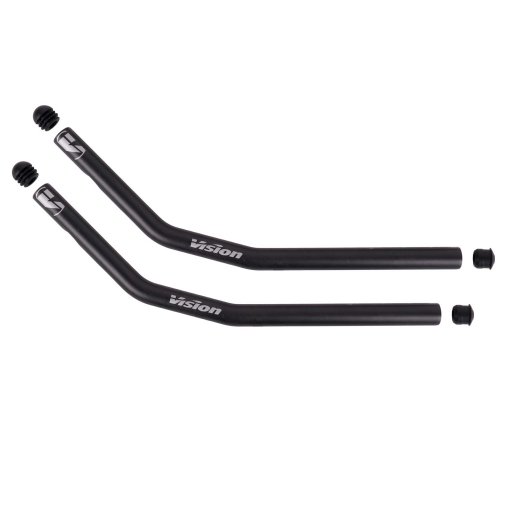 Vision Speed Carbon Extensions for Clip-On Aerobars - J-Bend