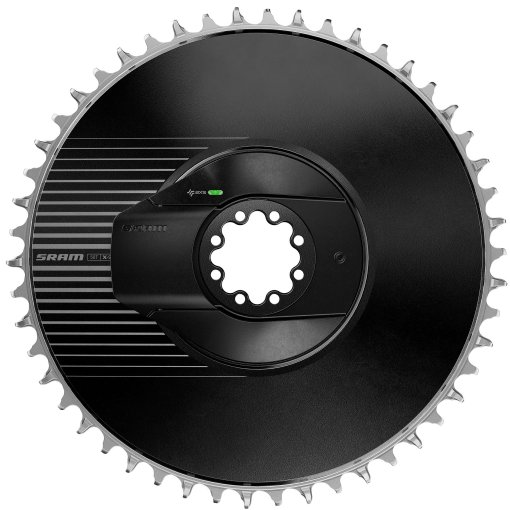 Foto de SRAM 1x12 Juego de Platos RED AXS AERO Powermeter | Direct Mount | E1 - 54-68 | negro / plata