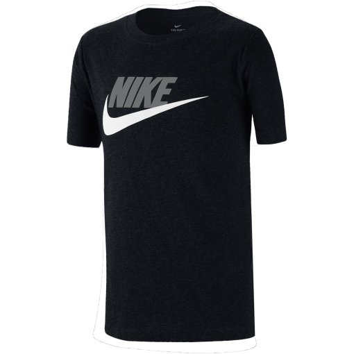 Foto de Nike Camiseta Niños - Sportswear - negro/light smoke grey AR5252-013