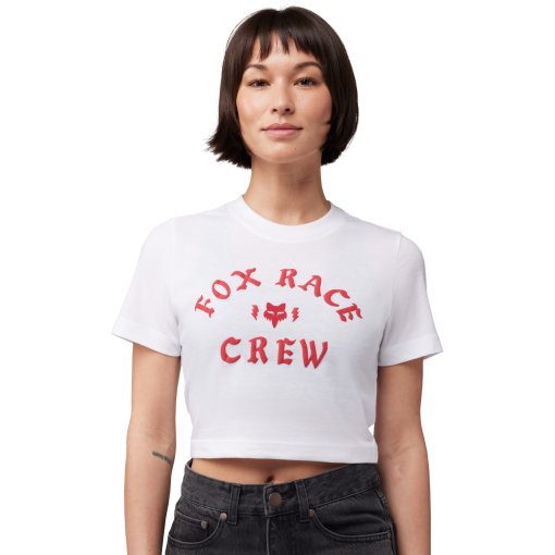 Foto de FOX Camiseta Mujer - Race Crew Baby - blanco