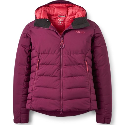 Immagine prodotto da Rab Giacca con Cappuccio Donna - Infinity Windstopper - mulberry