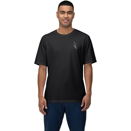 Foto de Norrona Camiseta Hombre - /29 cotton activity embroidery - Caviar