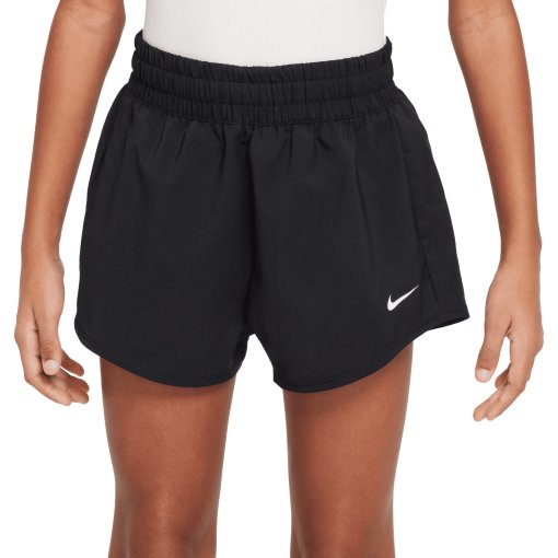 Photo produit de Nike One Dri-FIT 2-In-1 Short 3 pouces pour enfants - noir/blanc HF8237-010