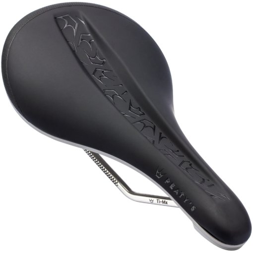 Picture of Peaty&#039;s Monarch Ti-MX Saddle - Slate Grey