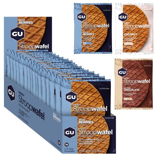 Foto de GU Oblea de Carbohidratos - Stroopwafel - 16x30g