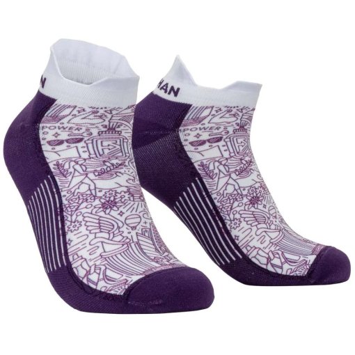 Foto de Nathan Sports Calcetines - Signature Speed Tab - Plum