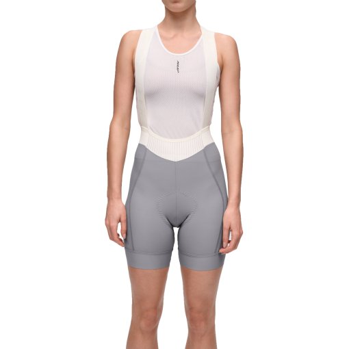 Productfoto van MAAP Short Team Bib Evo Fietsshort met Bretels Dames - titanium