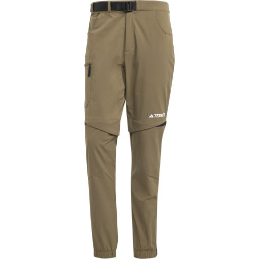 Produktbild von adidas TERREX Utilitas Zip-Off Hose Herren - olive strata IQ3505