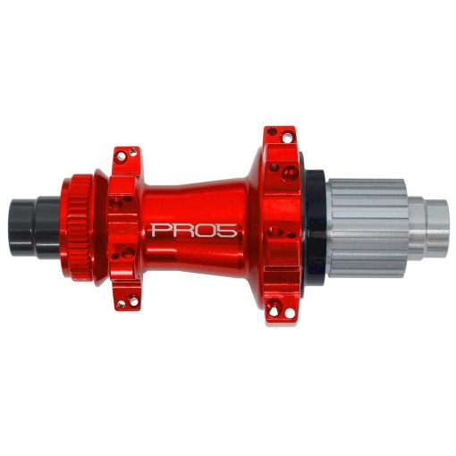 Foto de Hope Buje Trasera Straightpull - Pro 5 - Centerlock - 12x142mm | Shimano Micro Spline - rojo