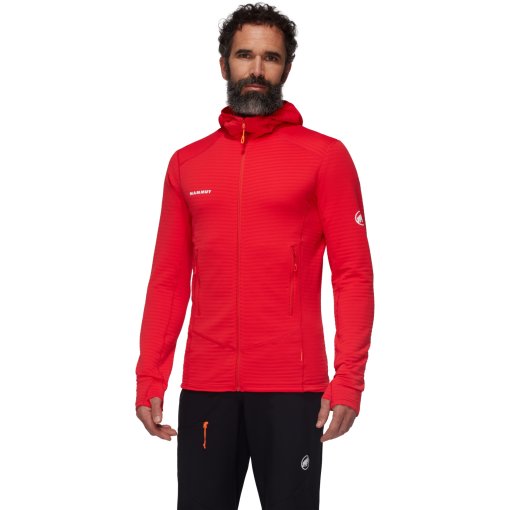 Produktbild von Mammut Taiss Light Midlayer Jacke mit Kapuze Herren - mammut rot