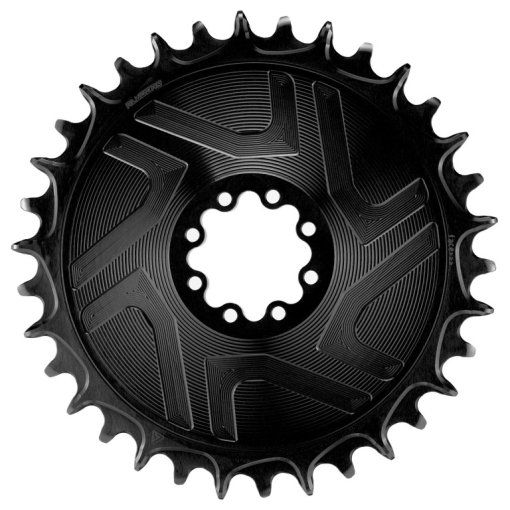 Produktbild von Alugear AERO Kettenblatt - MTB | Direct Mount (SRAM 8-Bolt) | Boost | 1x 11/12s (T-Type) - rund | schwarz