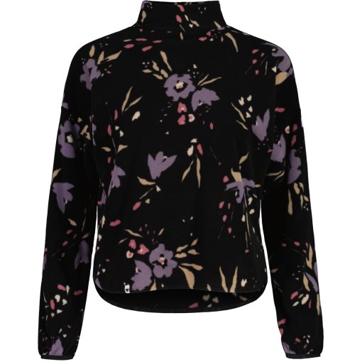 Foto de Maloja Jersey Polar Mujer - RomaliaM. Mountain - deep black brushflower 1113