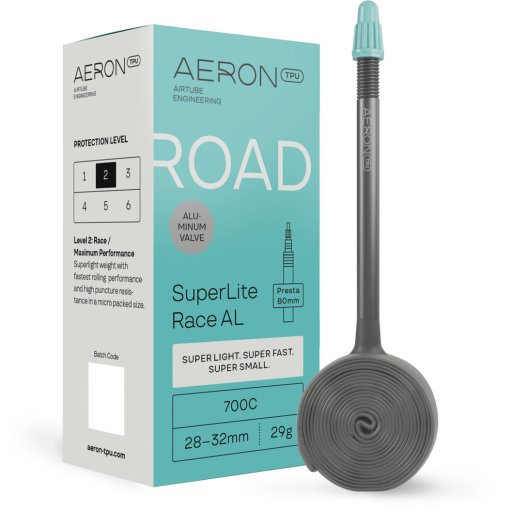 Imagen de Aeron SuperLite Race AL Road Cámara - 28" | 28-32mm - SV - 80mm