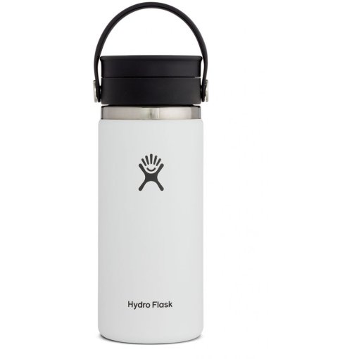 Foto de Hydro Flask Botella Térmica - 16oz Wide Mouth Coffee + Tapa Flex Sip - 473ml - blanco