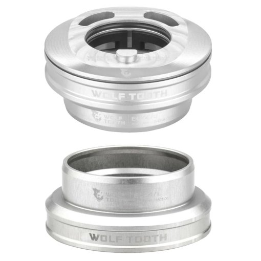 Photo produit de Wolf Tooth Jeu de Direction Premium pour Enve In-Route - EC44/28.6 | EC44/40 - raw silver