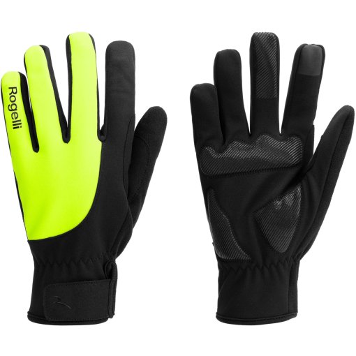 Picture of Rogelli Core II Winter Windproof Gloves Men - Fluor Yellow