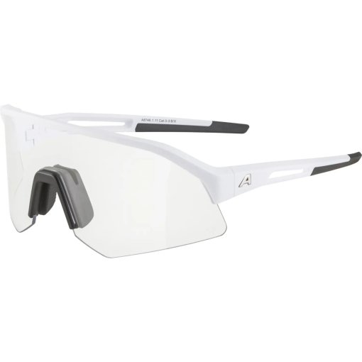 Productfoto van Alpina Sonic HR V Brillen - white matt / Varioflex clear to black