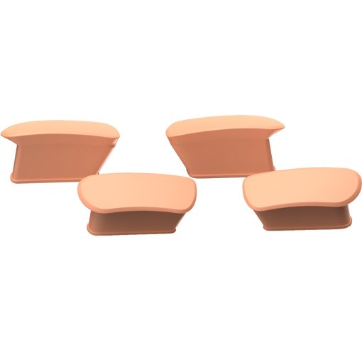 Bild von Unit 1 Regenstopfen - 4 Stück - Orange