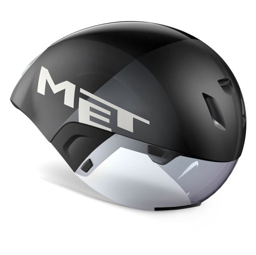 Foto de MET Casco - Codatronca - Black Silver/Matt Glossy