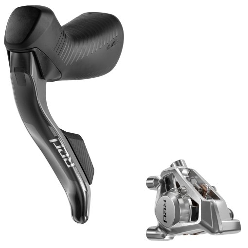 Immagine prodotto da SRAM Leva del Freno/Cambio + Freno a Disco Idraulico RED AXS HRD | Flat Mount | 2x12 Velocità | E1 - anteriore | destra