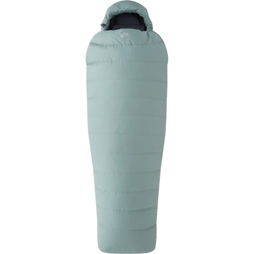 Productfoto van Mountain Equipment Classic 350 Long Slaapzak ME-008569 - zip left - goblin blue