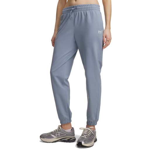 Billede af Under Armour UA Sport Terry Joggers Women - Blue Wind/White