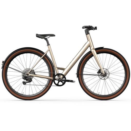Photo produit de Desiknio Vélo Électrique de Ville - OXYTOCIN X30 - 1x11 | Stepthrough - 2026 - Champagne Bliss