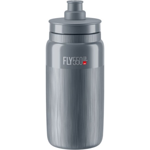 Photo produit de Elite Bidon de Vélo - Fly Tex 550ml - gris