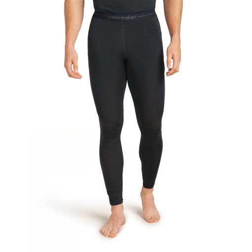 Produktbild von Icebreaker 125 ZoneKnit™ Merino Thermo-Leggings Herren - Schwarz