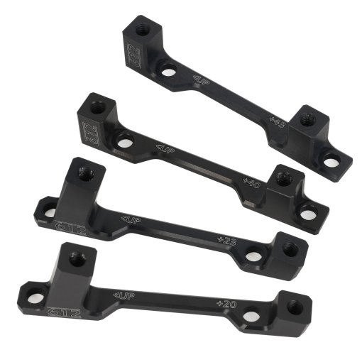Foto de 612 Parts Adaptador de Pinza de Freno - Der Adapter - Postmount a Postmount - negro