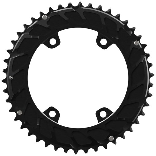 パーツ ROTOR ROUND CHAINRINGS 39T BCD110mm Rotor 1x Round Ring 110 BCD chainring, Black | Bikeinn