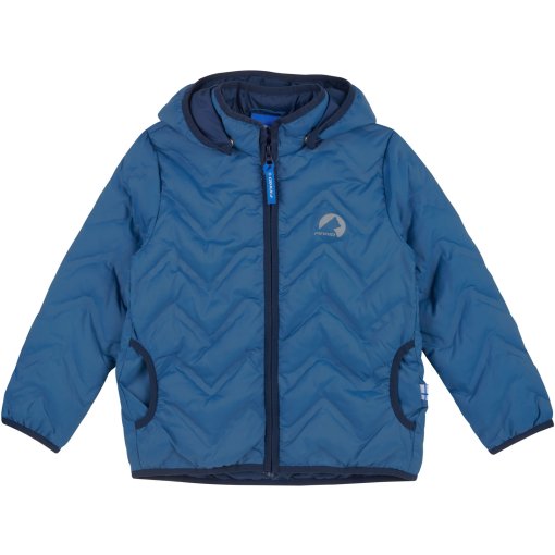 Photo produit de Finkid Veste d’Intérieur Zippée - Veste Matelassée Enfant - VANUKAS AIR - real teal/navy