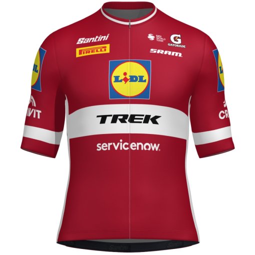 Productfoto van Santini Team Lidl-Trek 2026 National Champion Shirt voor mannen RE97175C26LTLV - Letland