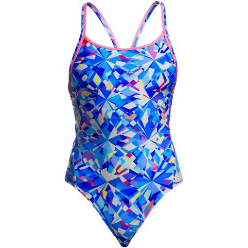 Photo produit de Funkita Diamond Back Eco Maillot de bain une pièce pour femmes - Crystal Mess