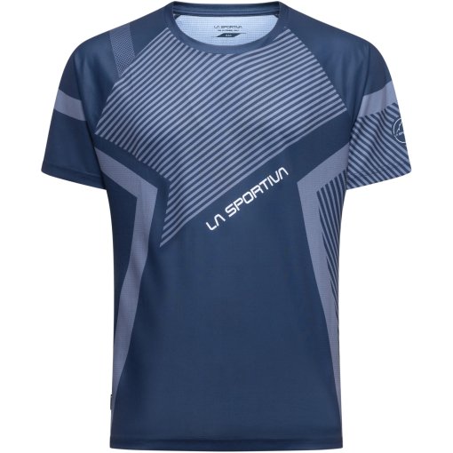 Picture of La Sportiva Flow T-Shirt Men - Night Sky/Chalk