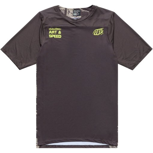 Foto de Troy Lee Designs Maillot de Manga Corta Hombre - Skyline - Elemental Dark Earth