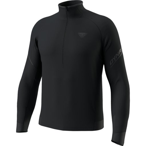 Photo produit de Dynafit T-Shirt Manches Longues Homme - Alpine Half-Zip - Black Out