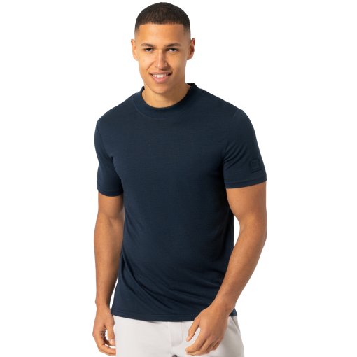 Immagine prodotto da SUPER.NATURAL Maglietta Uomo - Casual Rib Bio - Blueberry