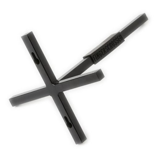 Foto de FINGERSCROSSED Soporte Pared - Plus Minus - Negro