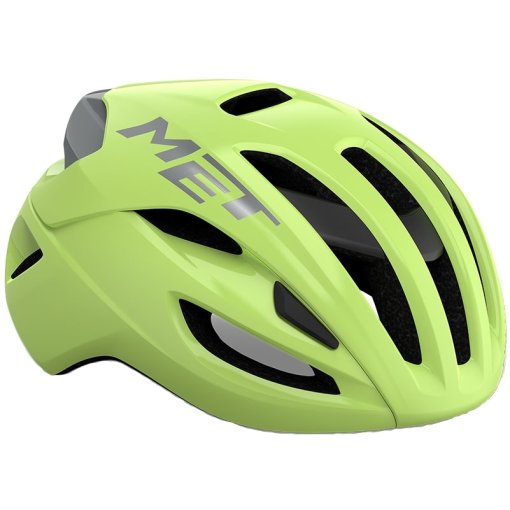 Foto de MET Casco Bicicleta Carretera - Rivale MIPS - ultra lime / glossy