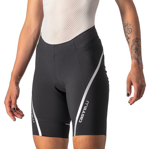 Produktbild von Castelli Velocissima 3 Shorts Damen - schwarz/silber 010