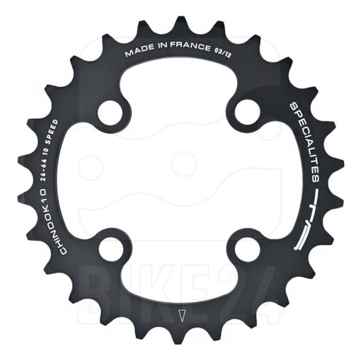 TA Specialites Cross Chainring MTB 4-Arm 80mm 10-speed - black