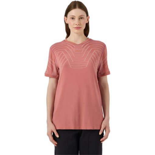 Picture of UYN Terracross Self Layer Short Sleeve Shirt Women - Regular Fit - Ash Rose